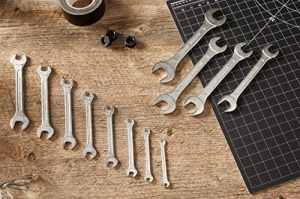Set chei fixe Bruder Mannesmann M 110-12 6-32 mm otel crom-vanadiu 12 piese - Img 4