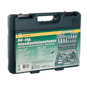 Set chei tubulare Bruder Mannesmann M98410 94 piese otel crom-vanadiu - Img 10