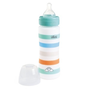 Set Chicco Well-Being Biberoane Anti-Colici si Suzeta PhysioForma 5 Piese Albastru - Img 5