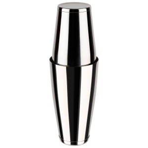 Set Cocktail Shaker APS 93203, 2 piese, inox mat, 0.5L 0.7L