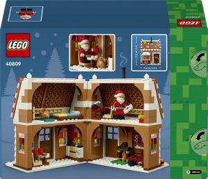 Set Constructie LEGO Casuta de Turta Dulce 40809, 498 Piese, 15 cm - Img 8
