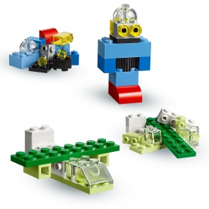 Set Constructie LEGO Classic 10713 cu Koffer, 213 Piese, Culoare Galbena - Img 4