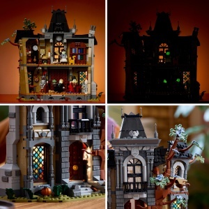 Set Constructie LEGO Icons Primaria Spooky 11383, 1420 Piese, Decoratiune - Img 5