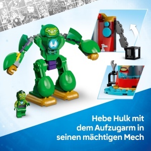 Set Constructie LEGO Marvel Loki vs. Echipa Iron Man 11211, 204 piese, 4 figurine - Img 7