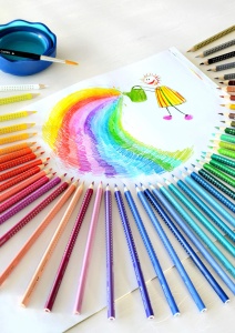 Set Creion Colorat Faber-Castell Colour Grip, 12 Bucati, Ergonomic, Bruchsicher - Img 4