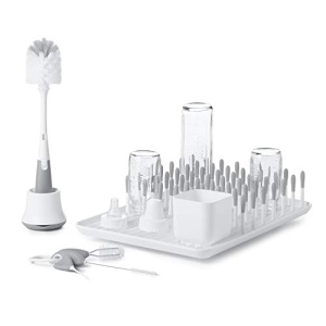 Set curatare OXO Tot pentru sticle si cani gri perie cu suport inclus - Img 12