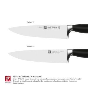 Set cutite ZWILLING Vier Sterne 6 piese otel inoxidabil manere ergonomice negru - Img 6