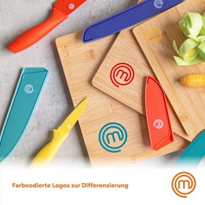 Set de 3 Placi de Taiat Bambus MasterChef, 38cm x 27,5cm, 34cm x 23,5cm, 23cm x 15cm - Img 4