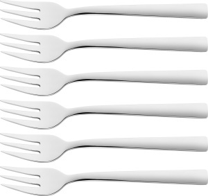 Set de 6 furculite pentru desert ZWILLING Dinner, inox, argintiu-polizat