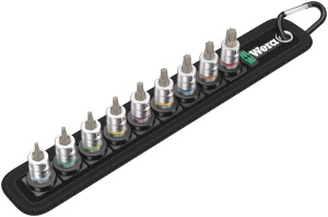 Set de 9 Bitnuse Wera 05003882001 cu Haltefunctie pe Textilgurt, 14