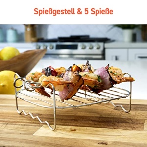 Set de accesorii pentru friteuza cu aer cald COSORI, 6 piese, compatibil 5.5L - Img 12