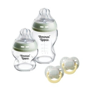 Set de biberon din sticla Tommee Tippee Natural Start, 150ml si 250ml, anti-colici