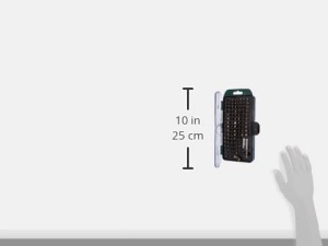 Set de biti Bruder Mannesmann M29892 100 piese crom-vanadiu cu caseta robusta - Img 4