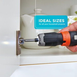 Set de biti pentru surubelnite Black Decker BDA42SD, 42 piese, cu cutie de depozitare - Img 3