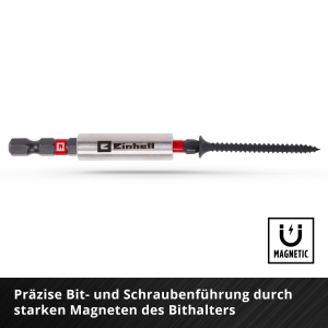 Set de Bituri si Stecknuss Einhell M-CASE 39 piese, S2 Stahl, 50BV30 Stahl - Img 8