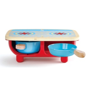 Set de bucatarie Hape E3170 Accesorii pentru bucatarii pentru copii, de la 18 luni, 31 x 12,2 x 24,1 - Img 4
