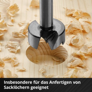 Set de burghie Forstner Einhell M-CASE, 5 piese, 1535 mm - Img 6