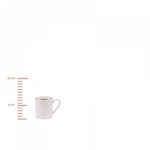 Set de cesti de cafea Karaca Elda pentru 6 persoane, 12 piese, portelan - Img 6