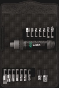 Set de chei cu impact Wera 209017, 90 Nm, 17 piese