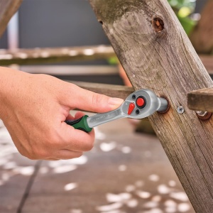 Set de chei tubulare Bosch Ratchets / 1/4", 34 de bucati (set de chei tubulare de inalta calitate si versatil pentru numeroase sarcini de bricolaj; maner ergonomic cu maner moale; suport magnetic pentru biti) - Img 4