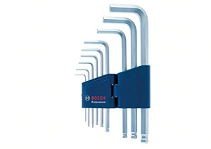 Set de chei unghiulare profesionale Bosch Hex 9buc. (1,5 - 10,0 mm) - Img 4