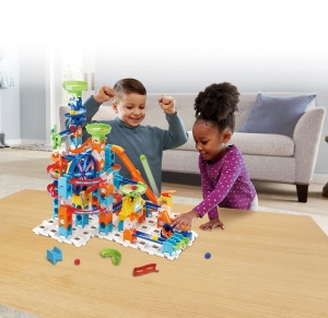 Set de Constructie cu Bile VTech Marble Rush XL100 - 135 Piese, Modul Electronic, 10 Bile - Img 2