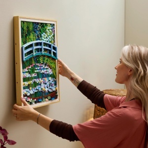 Set de Constructie LEGO Art Claude Monet - Briza de pe Seerosentei - 3179 piese - Img 6
