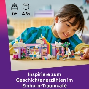 Set de constructie LEGO Friends Einhorn-Traumcafe 42684, 475 piese, tematica unicorn - Img 2