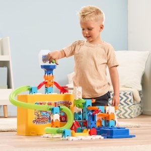 Set de Constructie VTech Marble Rush M400 cu 65 Piese si 5 MarBalls - Img 3
