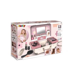 Set de cosmetica pentru copii Smoby My Beauty Kosmetikkoffer cu 13 accesorii si oglinda - Img 4