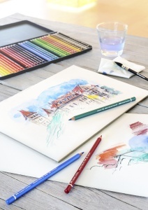 Set de Creioane Aquarell Faber-Castell Albrecht Durer 24 Culori in Metalletui - Img 5