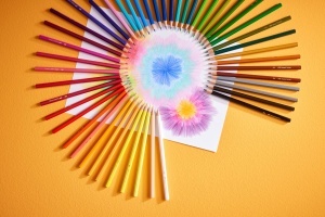 Set de Creioane Colorate Faber-Castell Hexagonale 36 Culori in Metalletui - Img 2