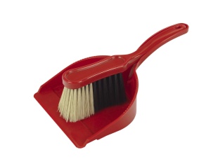 Set de curatenie pentru copii Theo Klein 6310, 2 piese, negru-alb, 24 cm x 15 cm x 8 cm - Img 4