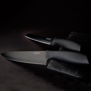 Set de cutite Cecotec Professionelles 7 piese, otel inoxidabil, 2 mm - Img 3