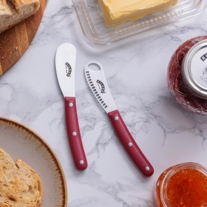 Set de Cutite pentru Unt Kilner 2 piese, inox, design modern - Img 5