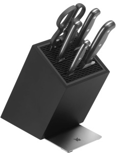 Set de cutite WMF Spitzenklasse Plus 6 piese bloc din lemn otel inoxidabil negru