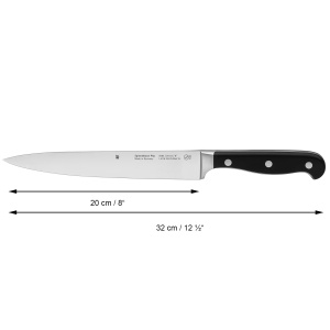 Set de cutite WMF Top Class Plus 5 bucati, fabricat in Germania, 5 cutite forjate, cutit de bucatarie, taietura de performanta, otel special cu lama - Img 6