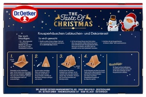 Set de Decorare pentru Casuta de Turta Dulce Dr. Oetker, 403 g, cu Zahar si Figurine Colorate - Img 9