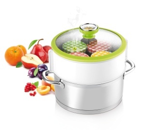 Set de Einkoching Tescoma cu termometru, universal pentru oale de 24 cm