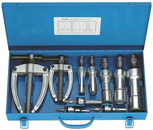 Set de extractie interiora GEDORE 10 piese, pentru diametre de 12-70mm, in cutie metalica - Img 1