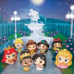 Set de Figurine Disney Doorables Glitter si Gold - 8 Figurine Printese - Img 3