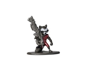 Set de Figurine Marvel Guardians of The Galaxy Jada Toys - 6 Piese, Metal, 4 cm - Img 6