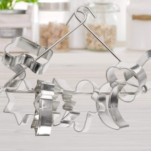 Set de forme pentru fursecuri Zenker PATISSERIE, 9 piese, metalic - Img 5