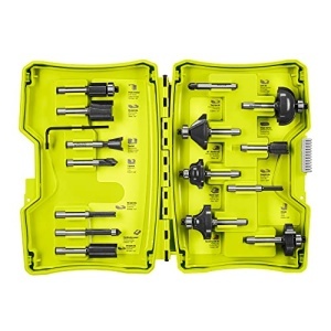 Set de freze Ryobi RAKRBS15, 15 piese, diametru 6 mm, inclusiv cheie hexagonala - Img 2