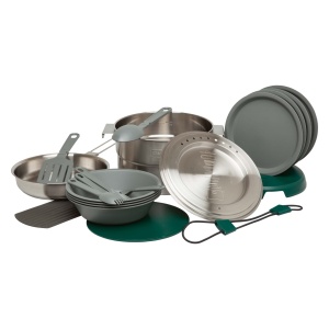 Set de Gatit Outdoor Stanley 1913 Adventure Basecamp 3.5L, Inox, Rezistent