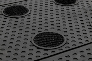 Set de Gummiteppich Goodyear GOD9016 cu Klettverschluss, 4 Piese, Culoare Neagra - Img 9