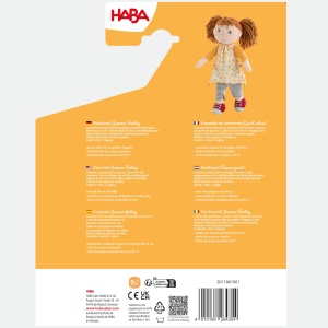 Set de imbracaminte HABA Summer Feeling 2 piese pentru papusi de 30 cm, lavabil - Img 7
