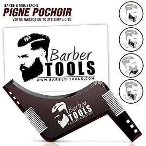 Set de ingrijire pentru barba - Beard Box, kit complet cu accesorii profesionale - Img 7