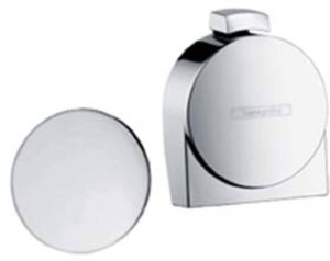 Set de instalare hansgrohe Exafill S pentru cada, crom, 19 lmin, design elegant