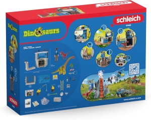 Set de joaca cu dinozauri Schleich - Statia de Cercetare 41462, 72 piese - Img 10